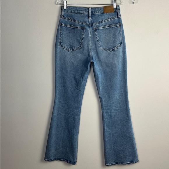 Madewell The Perfect Vintage Flare Jeans Size 27 Heritage Stretch Blue Denim - Picture 8 of 16